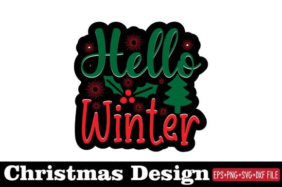 Christmas Sticker, Hello Winter: A Designer's Review