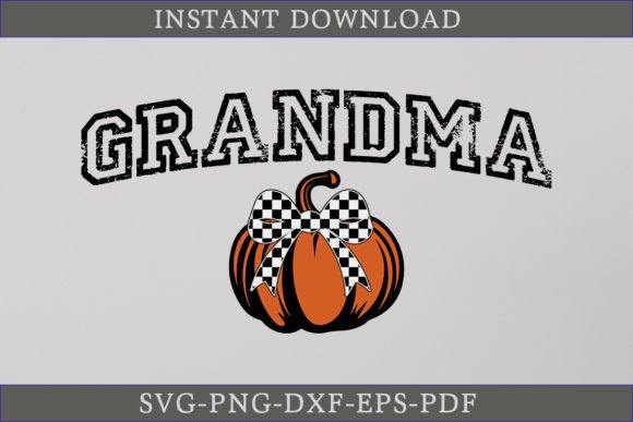 Grandma Pumpkin SVG Coquette Bow SVG Review
