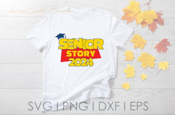 Senior Story 2024 Graduation Svg Png