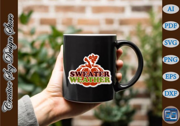 Sweater Weather Sticker Design Review