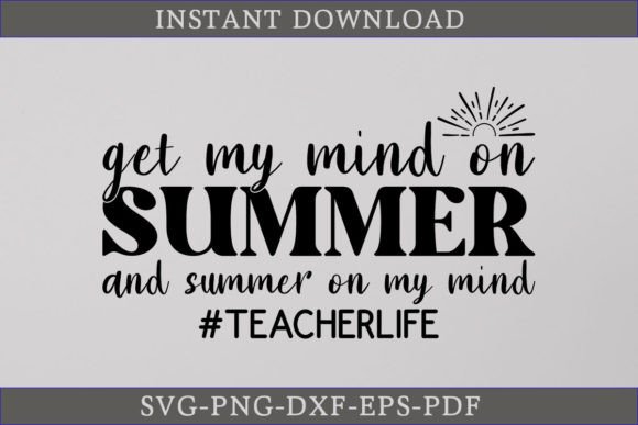 Teacher Life Summer Shirt SVG Cut File Review