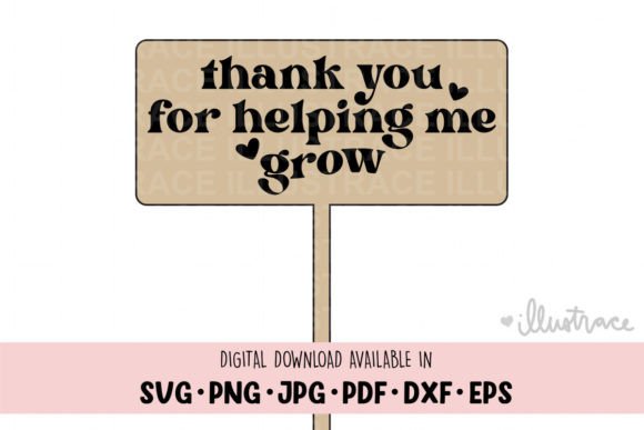 Thanks for Helping Me Grow Svg: A Designer's Review