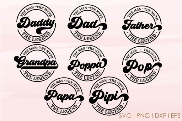 The Man the Myth Father s Day SVG Bundle Review