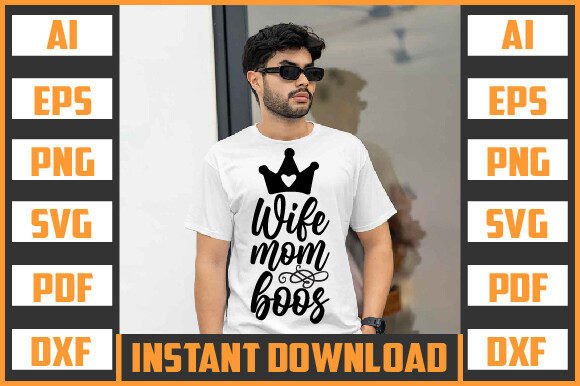 WIFE MOM BOOS SVG Design: A Designer's Real-World Review